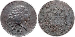 1 Цент США (1776 - ) Мідь 