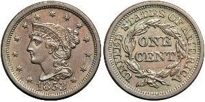 1 Цент США (1776 - ) Мідь 