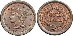 1 Цент США (1776 - ) Мідь 