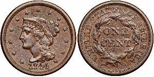 1 Цент США (1776 - ) Мідь 