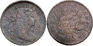 1 Цент США (1776 - ) Мідь 