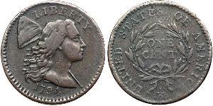 1 Цент США (1776 - ) Мідь 