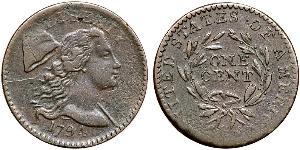 1 Цент США (1776 - ) Мідь 