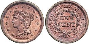 1 Цент США (1776 - ) Мідь 
