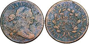 1 Цент США (1776 - ) Мідь 