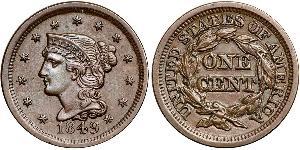 1 Цент США (1776 - ) Мідь 