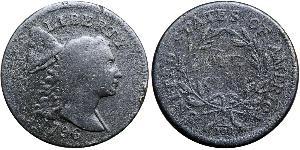 1 Цент США (1776 - ) Мідь 