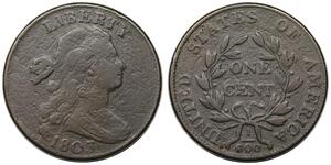 1 Цент США (1776 - ) Мідь 