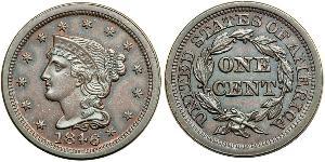 1 Цент США (1776 - ) Мідь 
