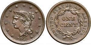 1 Цент США (1776 - ) Мідь 