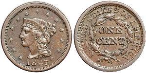 1 Цент США (1776 - ) Мідь 