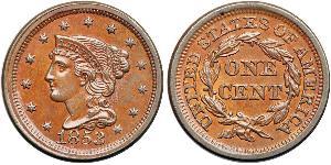 1 Цент США (1776 - ) Мідь 