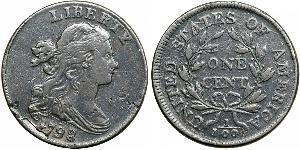 1 Цент США (1776 - ) Мідь 