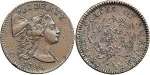 1 Цент США (1776 - ) Мідь 