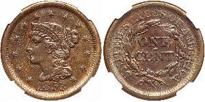 1 Цент США (1776 - ) Мідь 