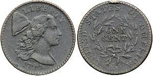 1 Цент США (1776 - ) Мідь 