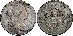 1 Цент США (1776 - ) Мідь 