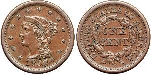 1 Цент США (1776 - ) Мідь 