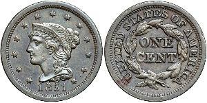 1 Цент США (1776 - ) Мідь 