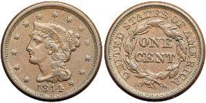 1 Цент США (1776 - ) Мідь 