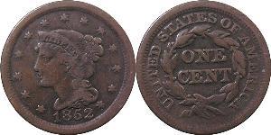 1 Цент США (1776 - ) Мідь 