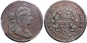 1 Цент США (1776 - ) Мідь 