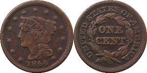 1 Цент США (1776 - ) Мідь 