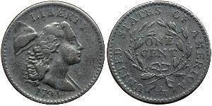 1 Цент США (1776 - ) Мідь 