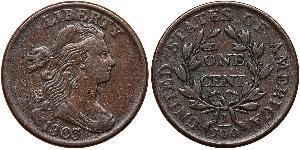 1 Цент США (1776 - ) Мідь 