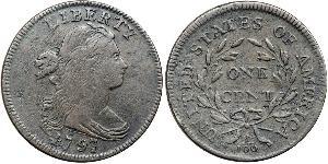 1 Цент США (1776 - ) Мідь 