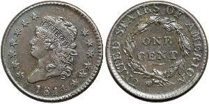 1 Цент США (1776 - ) Мідь 