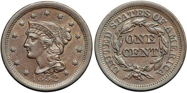 1 Цент США (1776 - ) Мідь 
