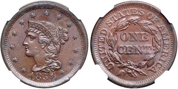 1 Цент США (1776 - ) Мідь 