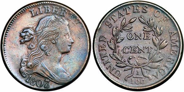 1 Цент США (1776 - ) Мідь 