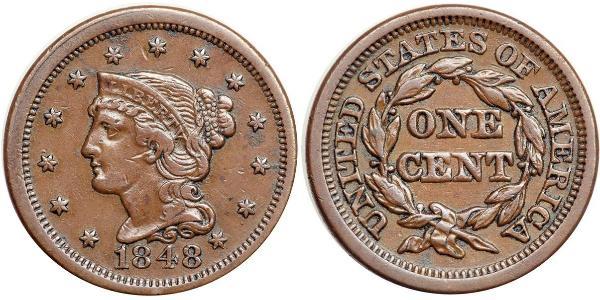 1 Цент США (1776 - ) Мідь 