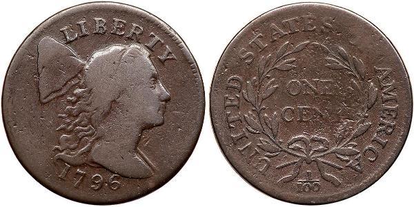 1 Цент США (1776 - ) Мідь 