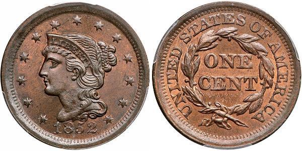 1 Цент США (1776 - ) Мідь 