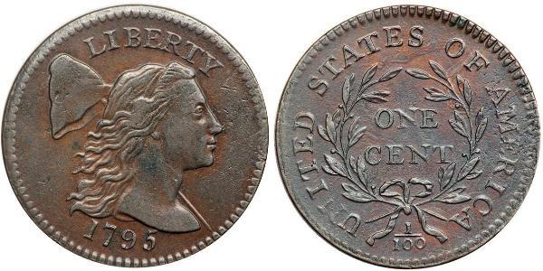 1 Цент США (1776 - ) Мідь 