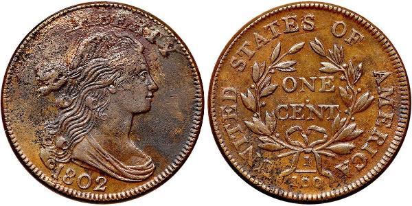 1 Цент США (1776 - ) Мідь 