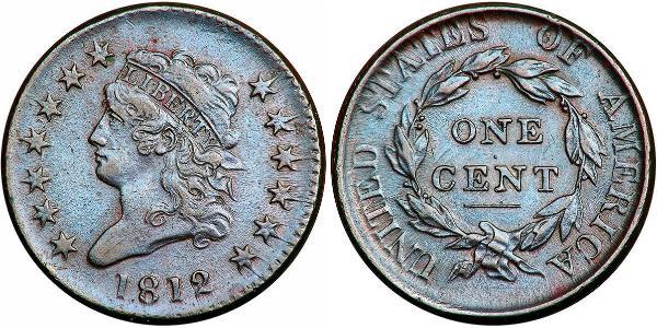1 Цент США (1776 - ) Мідь 