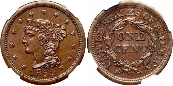 1 Цент США (1776 - ) Мідь 