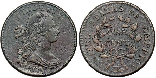 1 Цент США (1776 - ) Мідь 