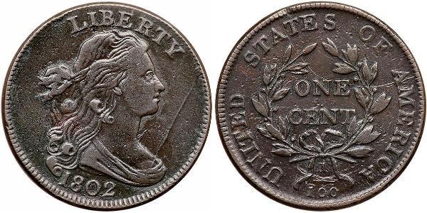 1 Цент США (1776 - ) Мідь 