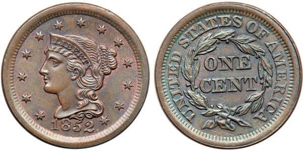 1 Цент США (1776 - ) Мідь 
