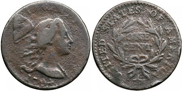 1 Цент США (1776 - ) Мідь 