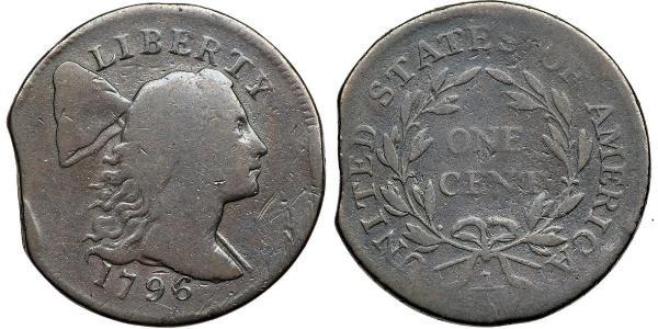 1 Цент США (1776 - ) Мідь 