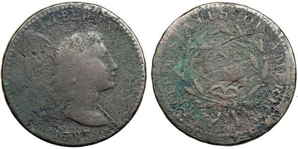 1 Цент США (1776 - ) Мідь 