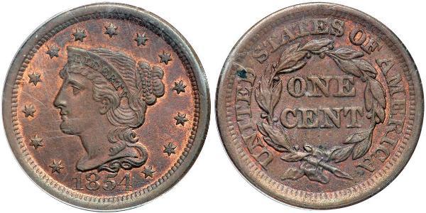 1 Цент США (1776 - ) Мідь 