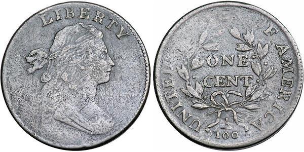 1 Цент США (1776 - ) Мідь 