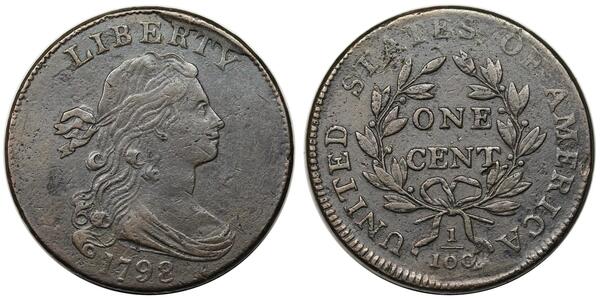 1 Цент США (1776 - ) Мідь 